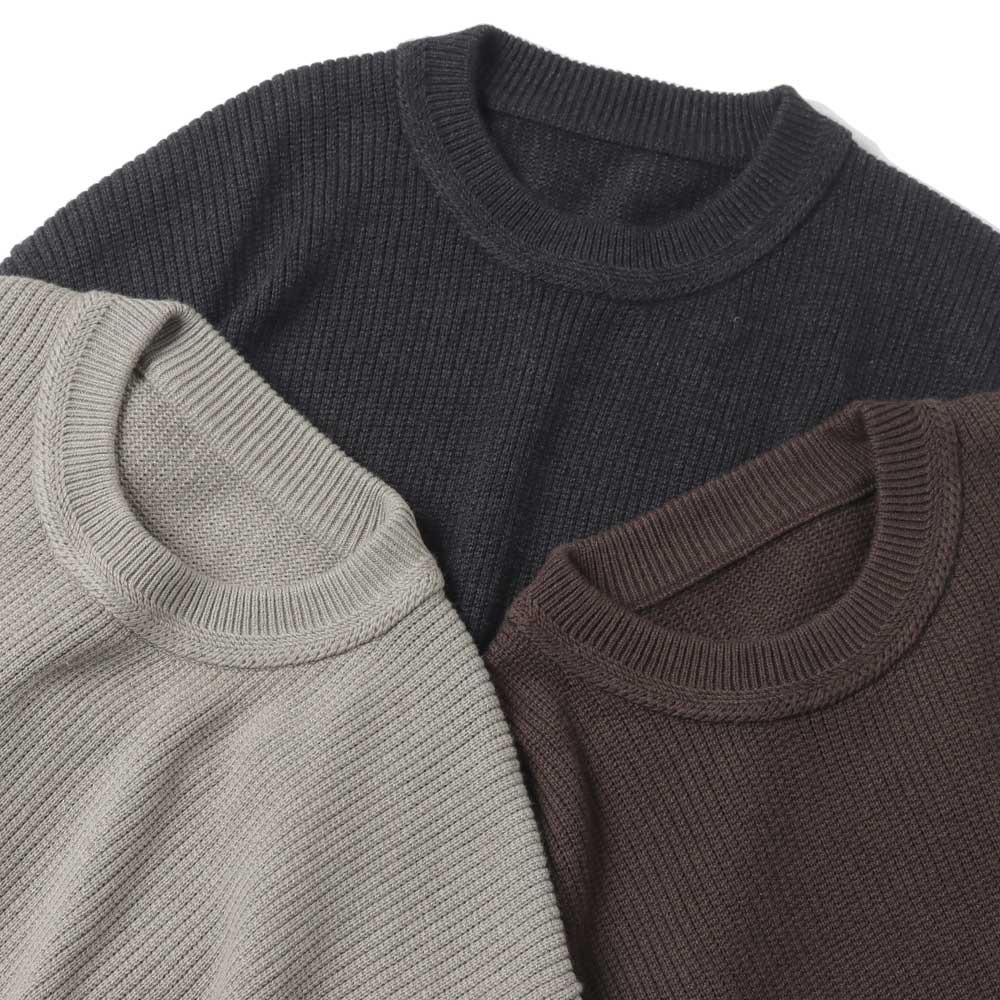 Cotton Cashmere Crew Neck