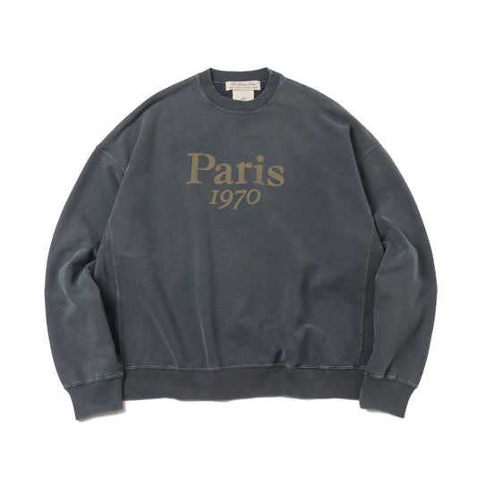 SP processed fleece crew (Paris 1970)