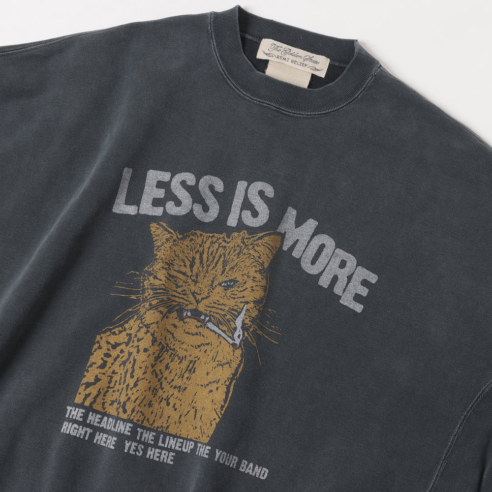 SP processed fleece crew (LESS IS MORE C)