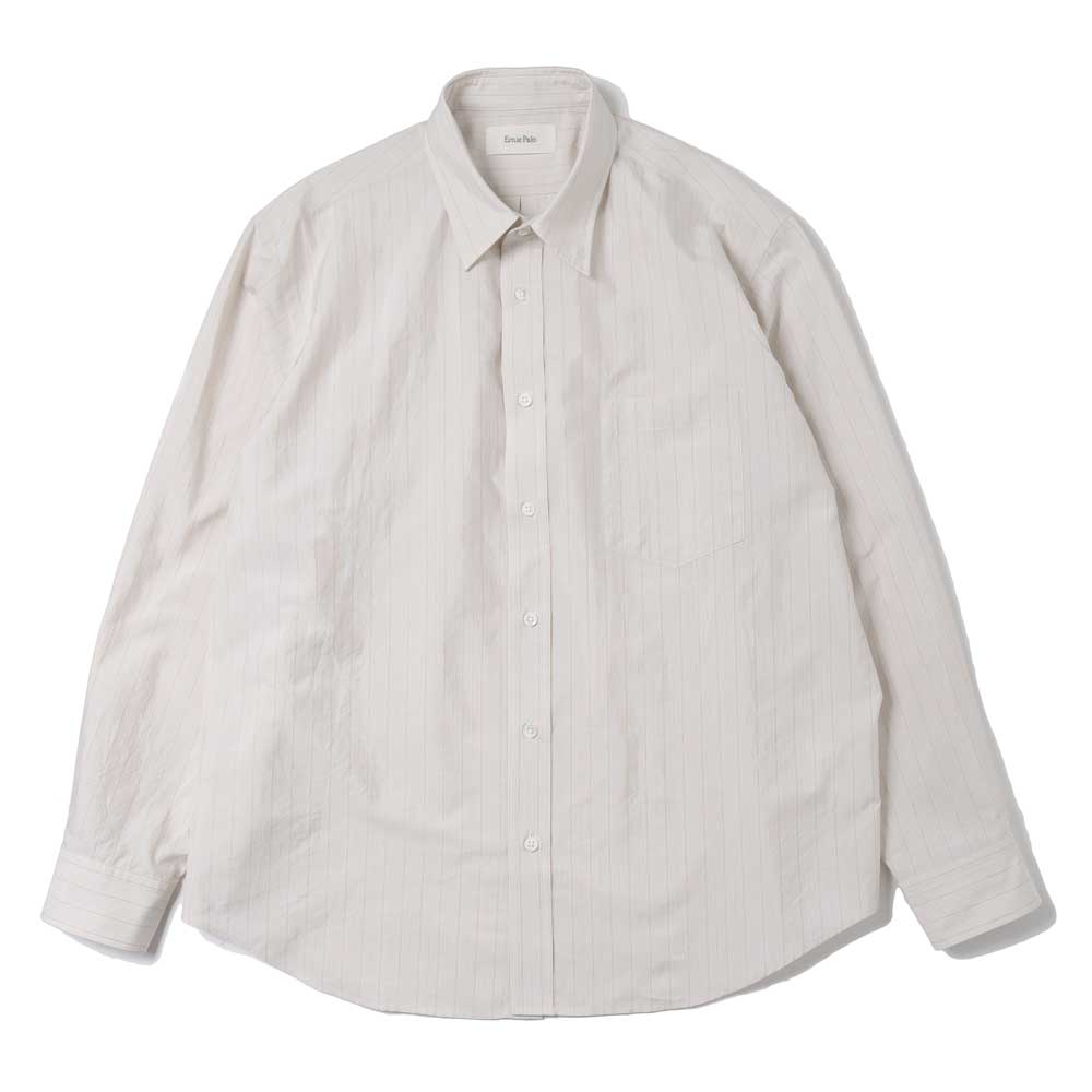 Silk Cotton Stripe Shirt