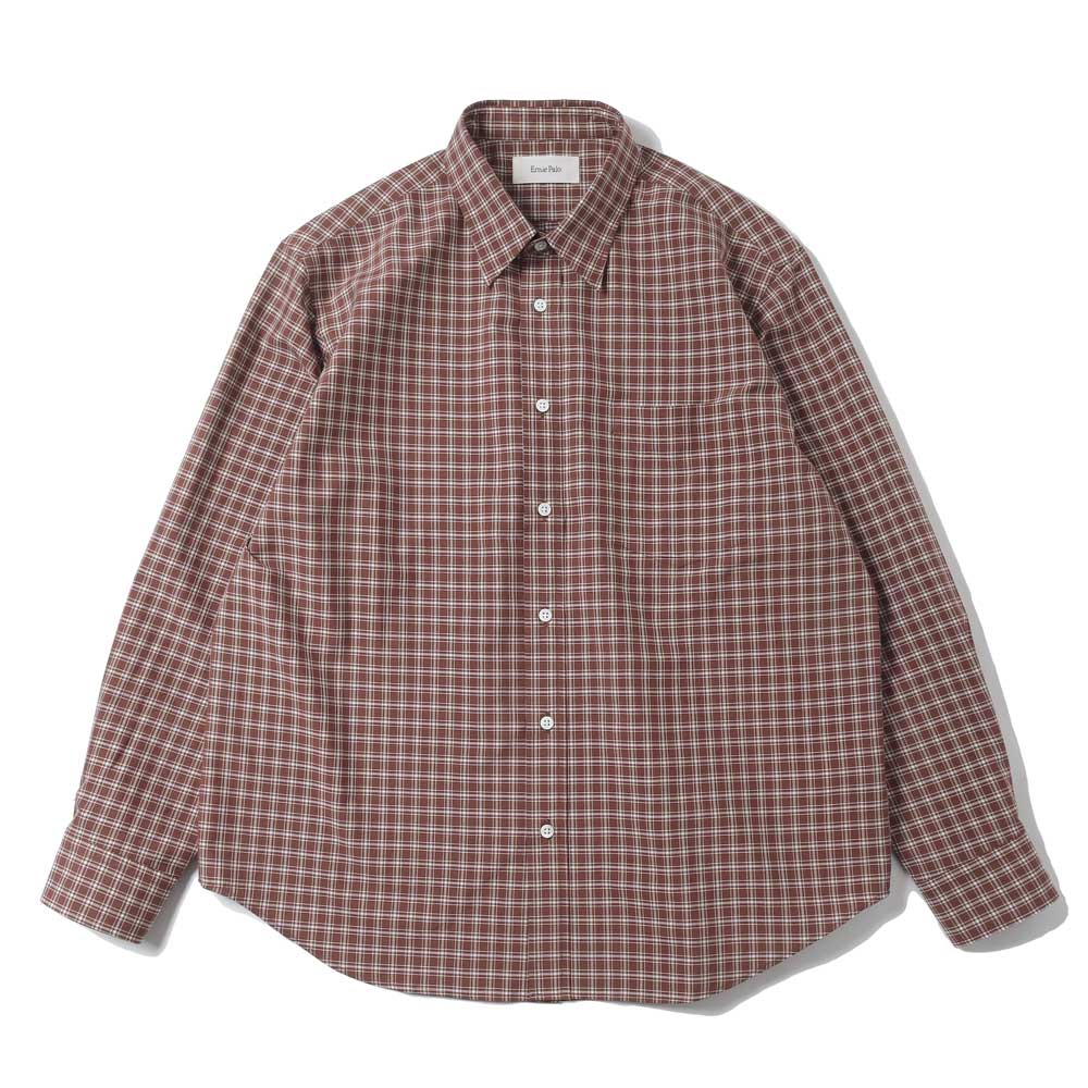 Silk Cotton Stripe Shirt