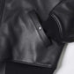 Calfskin zip jacket