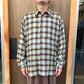 Herringbone Weave Utility Check Shirt