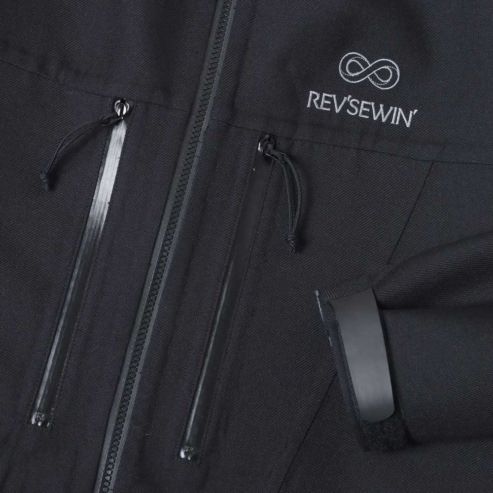 REVERSIBLE SEWING MOUNTAIN PARKA