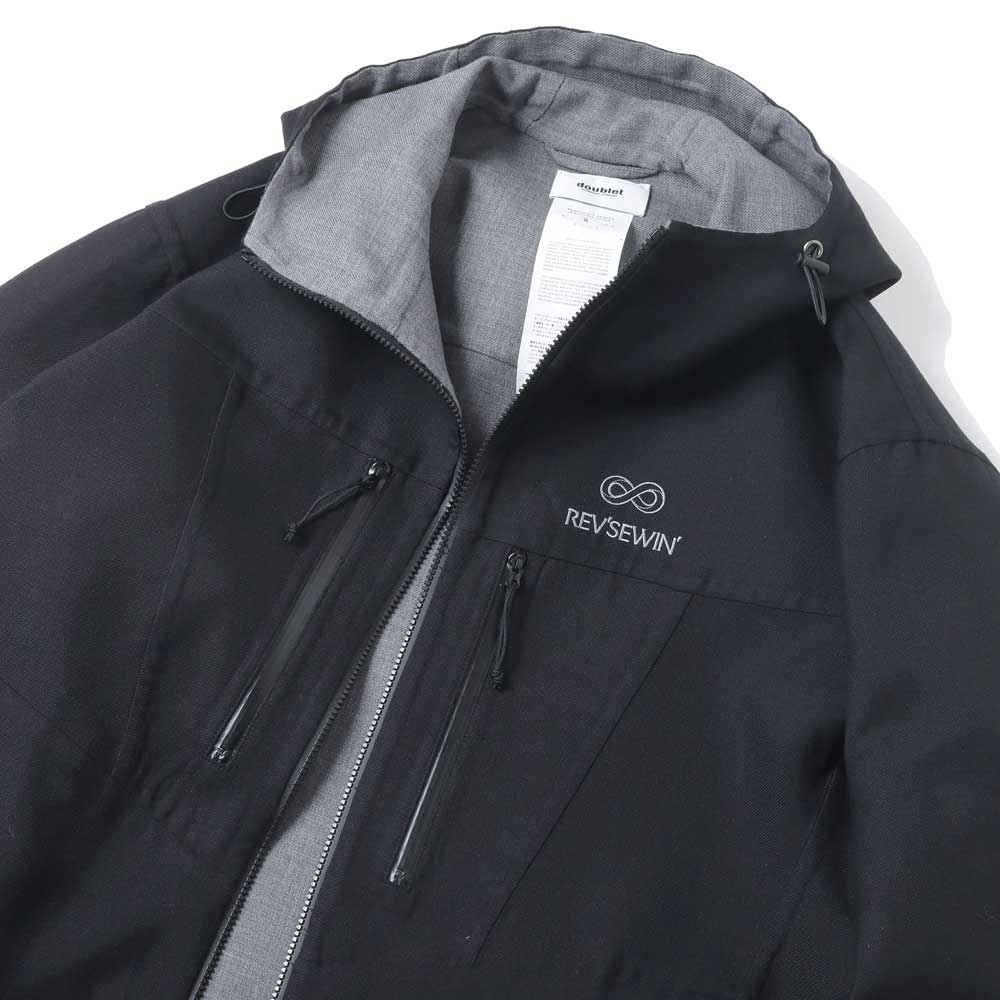 REVERSIBLE SEWING MOUNTAIN PARKA