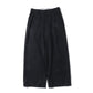 SUMMER WOOL WIDE TROUSERS