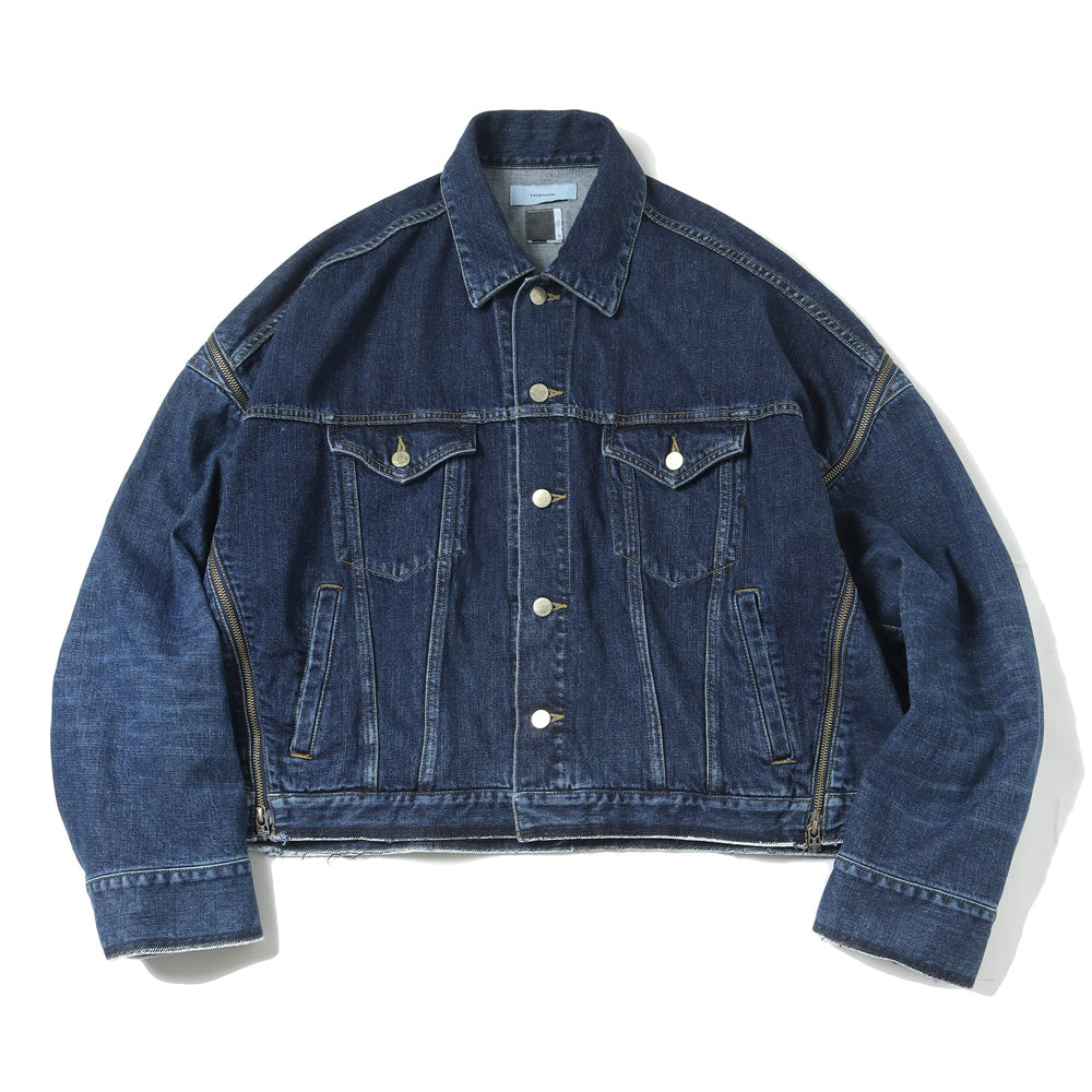 ZIPPER DENIM JACKET