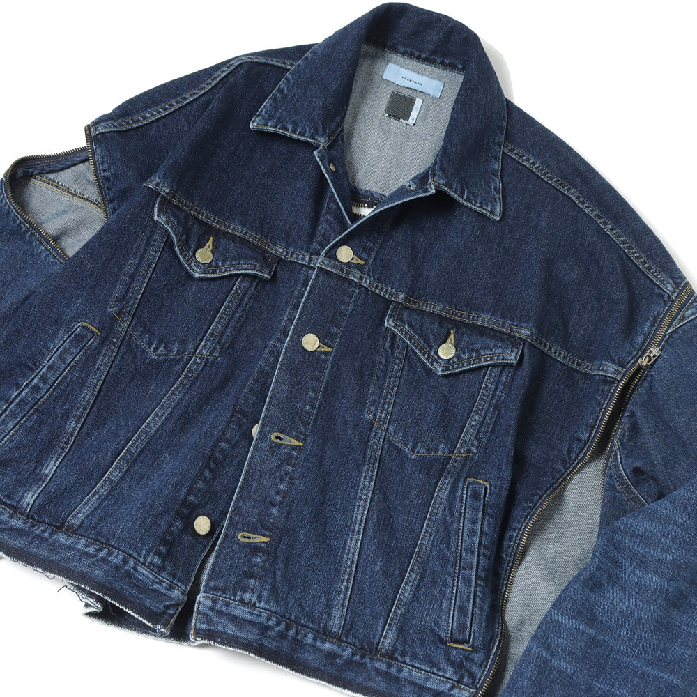 ZIPPER DENIM JACKET