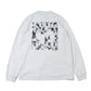 Printed Cross Crew Neck L/S T-shirt - NYC