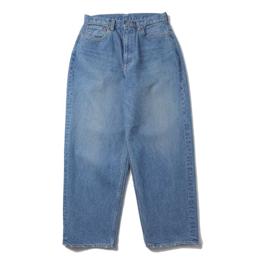 WASHED DENIM PANTS