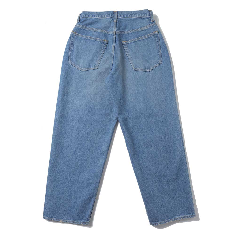 WASHED DENIM PANTS