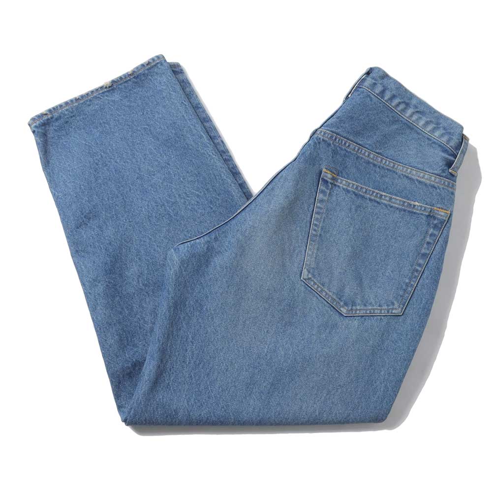 WASHED DENIM PANTS