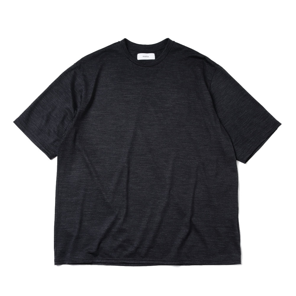 CREW NECK TEE SUPER120s WOOL SINGLE JERSEY WASHABLE