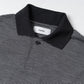 ONE BUTTON POLO S/S TEE SUPER120s WOOL SINGLE JERSEY WASHABLE