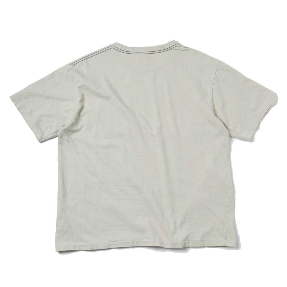 S/S Papillon Emb. Pocket Tee - Cotton Jersey