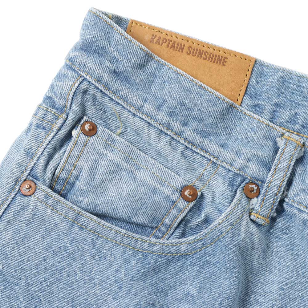 Skate Shoecut Denim Pants(VINTAGE WASH)