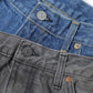 5P Zipper Front Denim Pants(VINTAGE WASH)