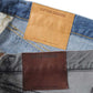 5P Zipper Front Denim Pants(VINTAGE WASH)