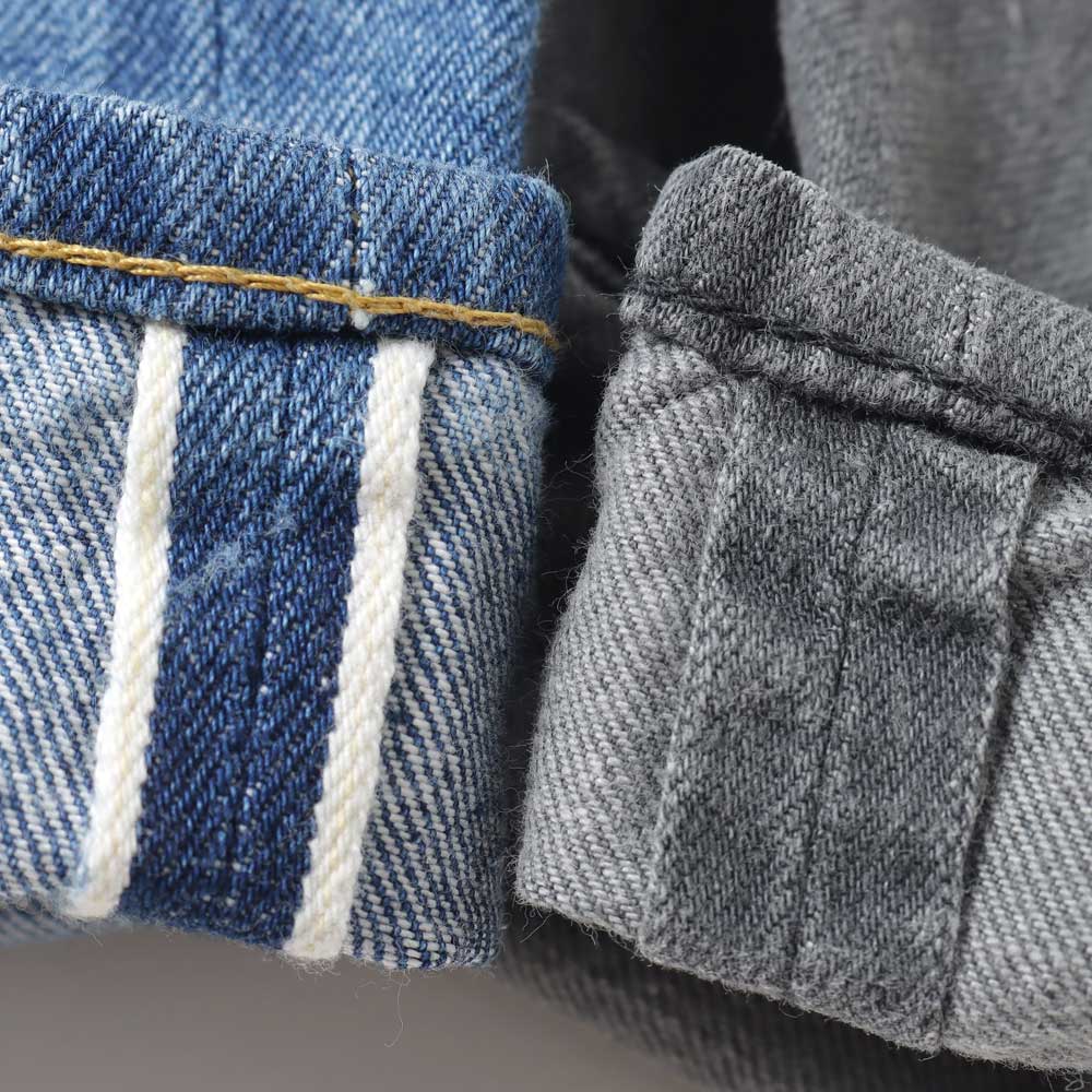 5P Zipper Front Denim Pants(VINTAGE WASH)