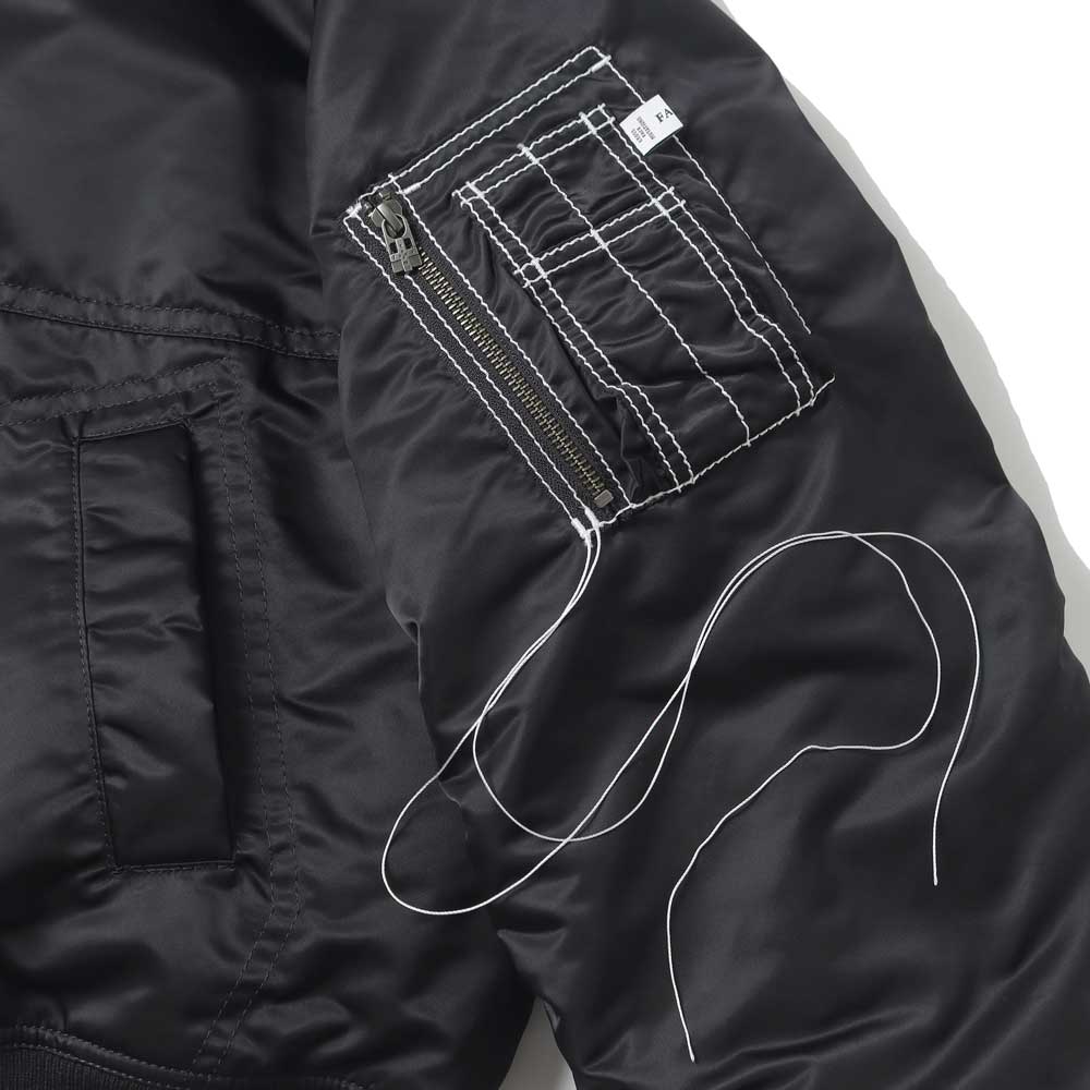 FACETASM(ファセッタズム)HEAVY STITCH MA-1 JACKET (KR-JK-M03) | FACETASM / ジャケット  (MEN) | FACETASM正規取扱店DIVERSE