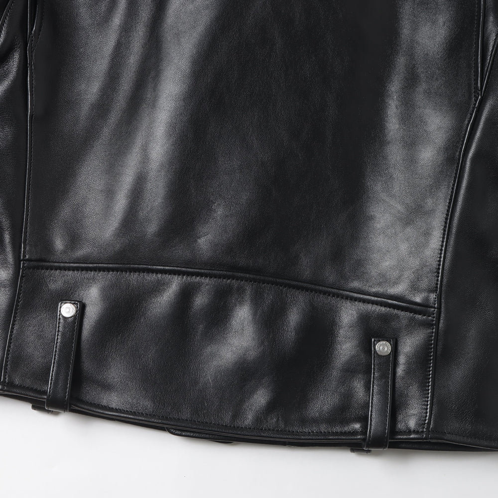 vintage leather BIG Dpocket ridersjacket