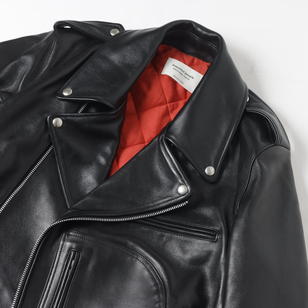 vintage leather BIG Dpocket ridersjacket