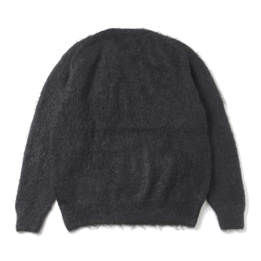 BRUSHED SUPER KID MOHAIR KNIT P/O