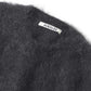 BRUSHED SUPER KID MOHAIR KNIT P/O