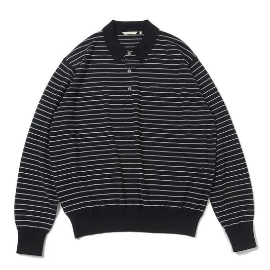 High Gauge Striped Polo Shirt