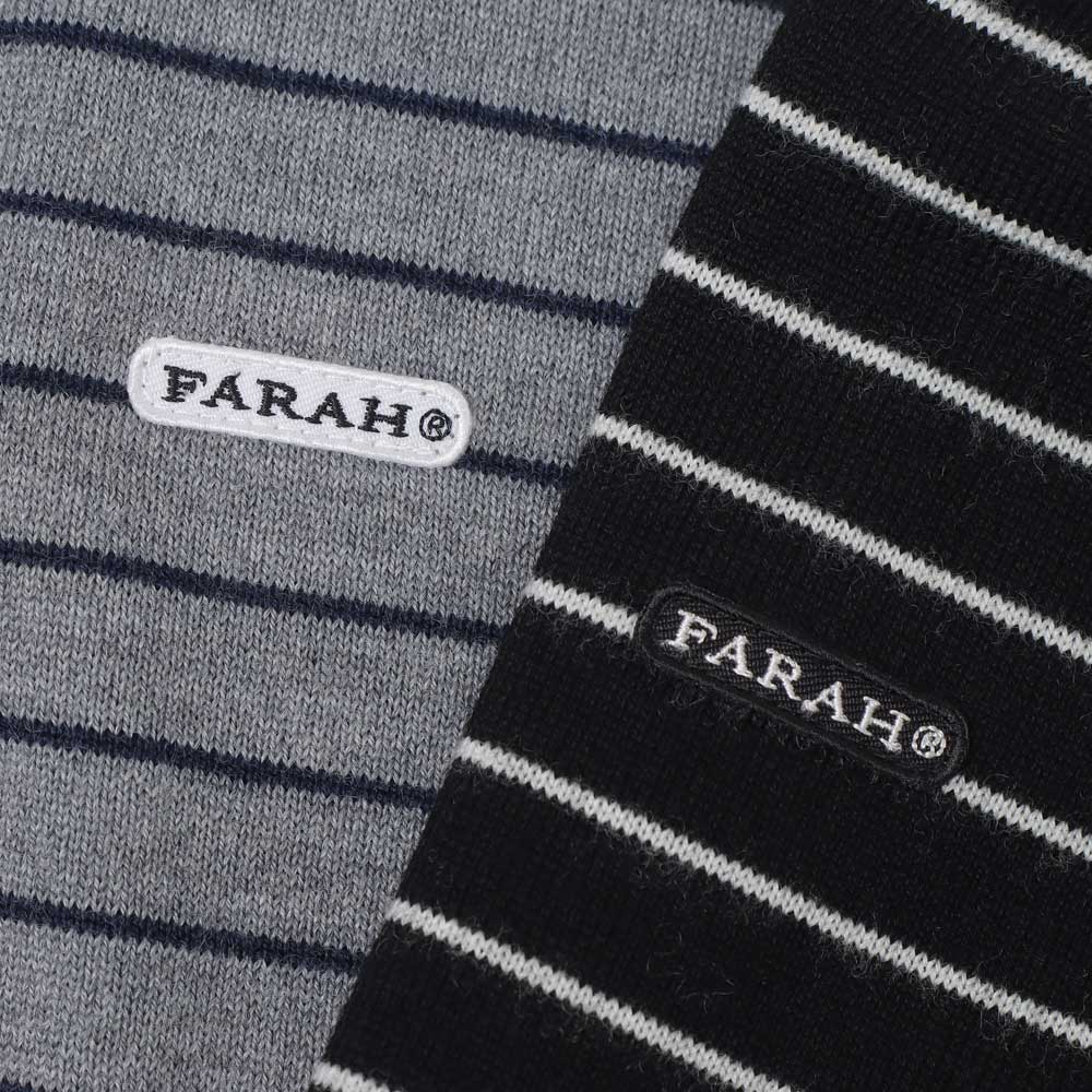 High Gauge Striped Polo Shirt