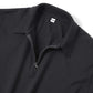 Co/Silk Nep Harf-Zip Shirt