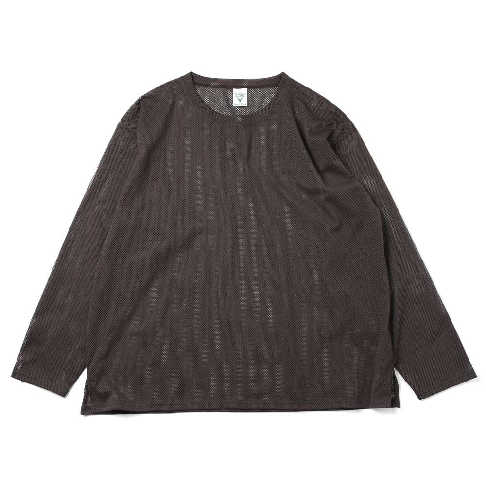 Crew Neck Shirt - Knit Mesh