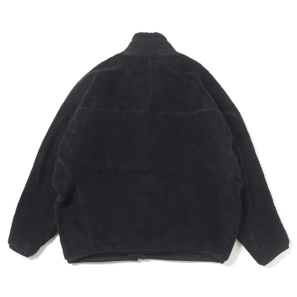 cotton garment dye boa blouson