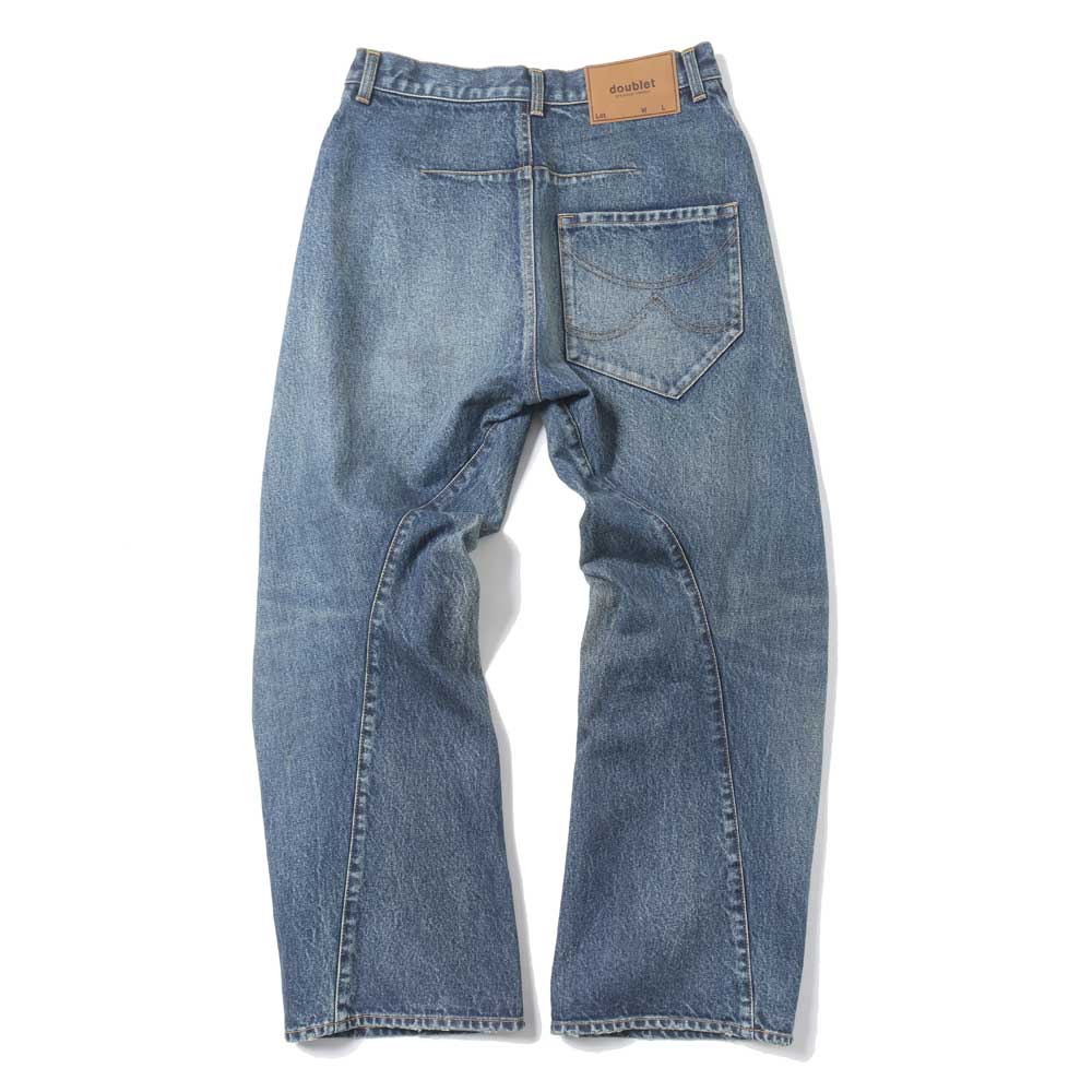 USED FINISH DENIM PANTS