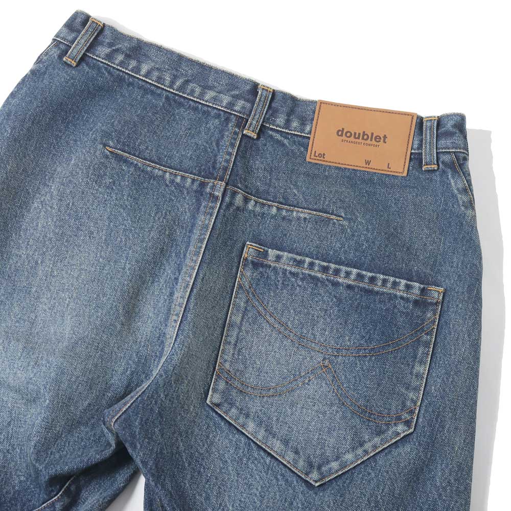 USED FINISH DENIM PANTS