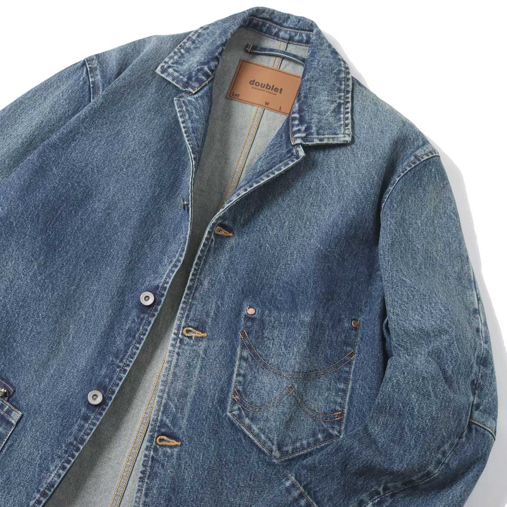 USED FINISH DENIM JACKET