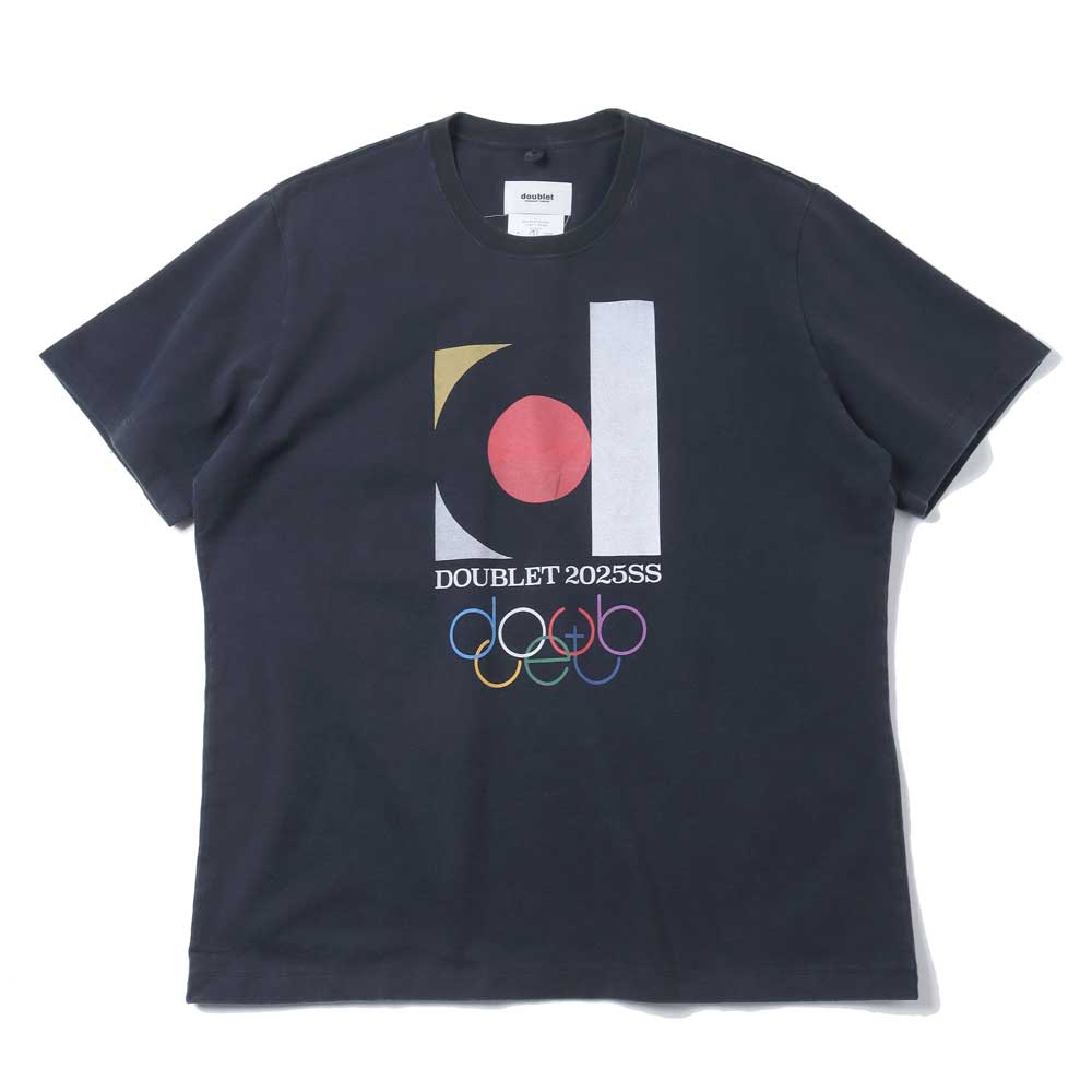 DOUBLET2025SS LOGO T-SHIRT