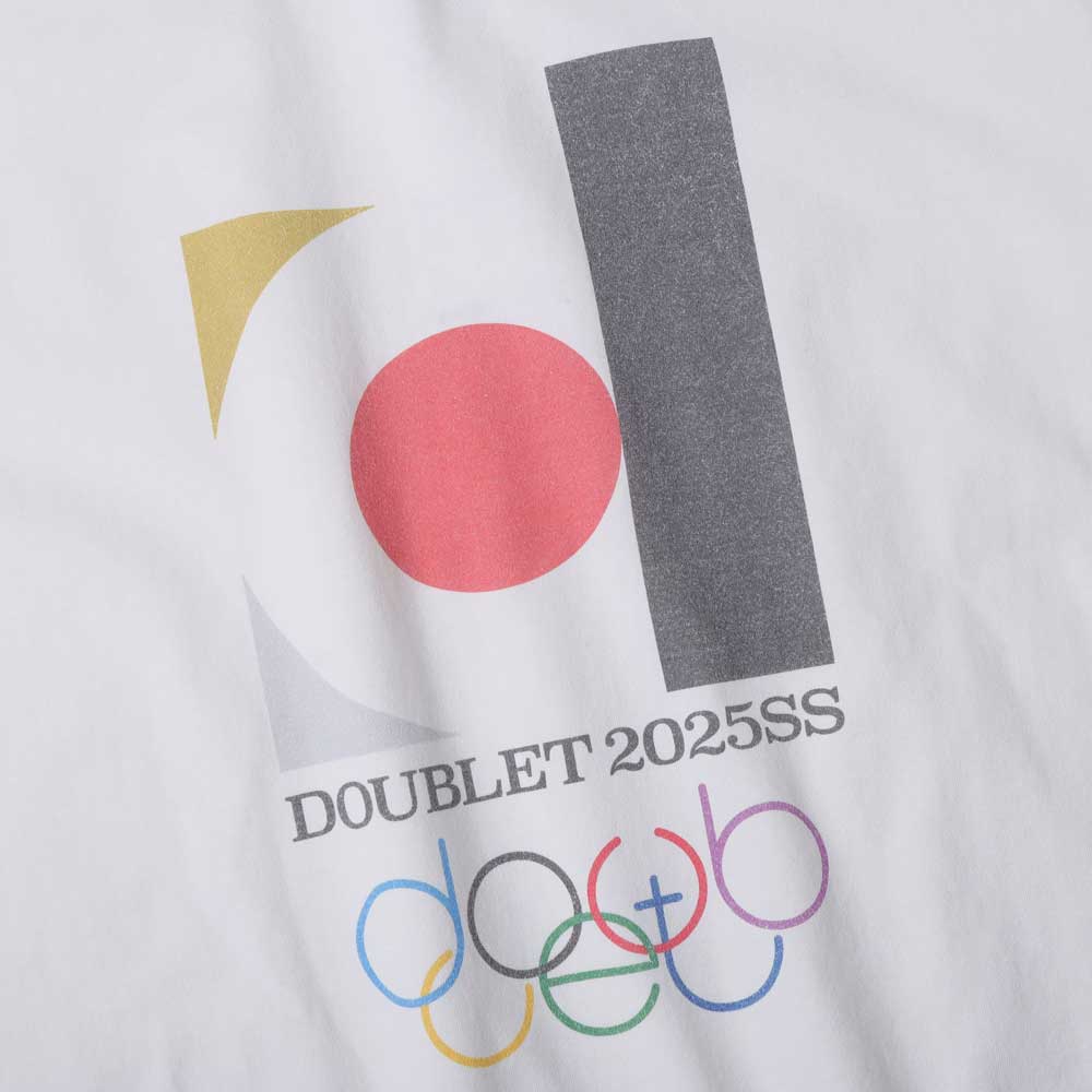 DOUBLET2025SS LOGO T-SHIRT