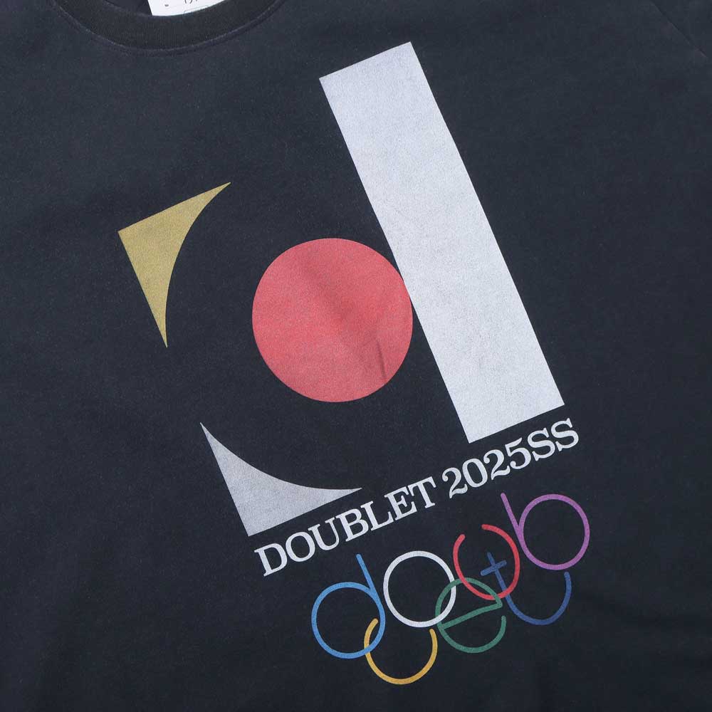 DOUBLET2025SS LOGO T-SHIRT