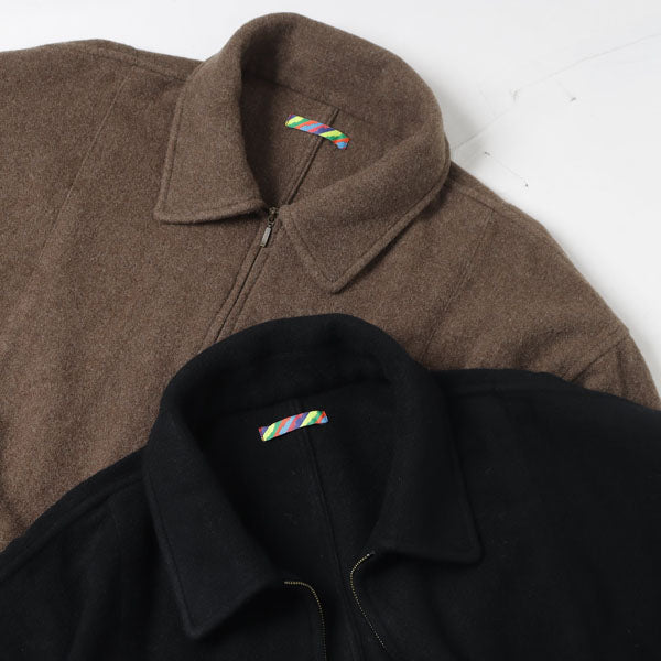 WOOL ZIP BLOUSON