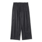 WIDE TUCK DRAPE SLACKS