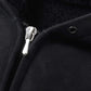 Mouton ZIP leather Hoodie