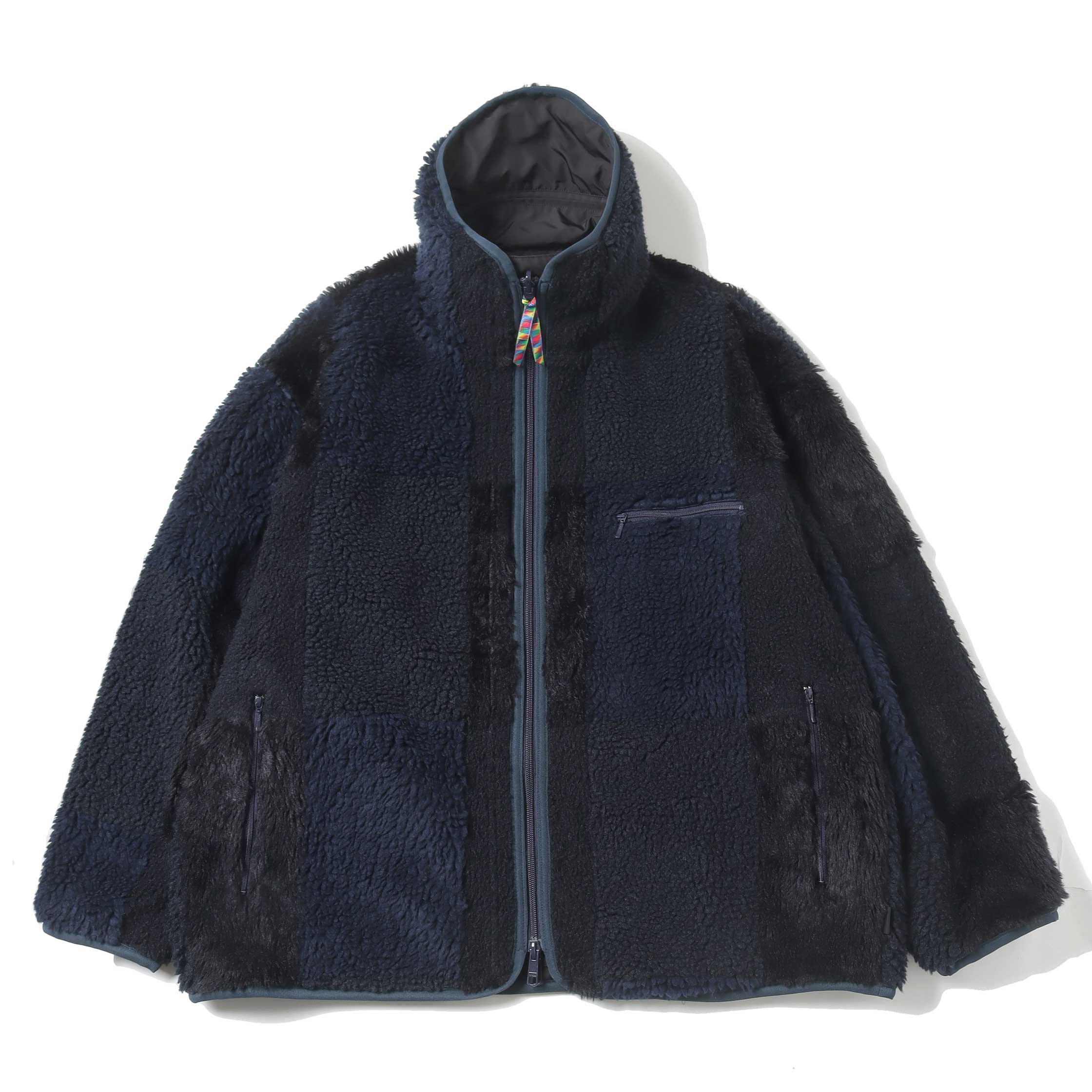 is-ness(イズネス)REVERSIBLE FLEECE JACKET (1006AWYDOTJK01) | is-ness × Y(dot)  BY NORDISK / ジャケット (MEN) | is-ness × Y(dot) BY NORDISK正規取扱店DIVERSE