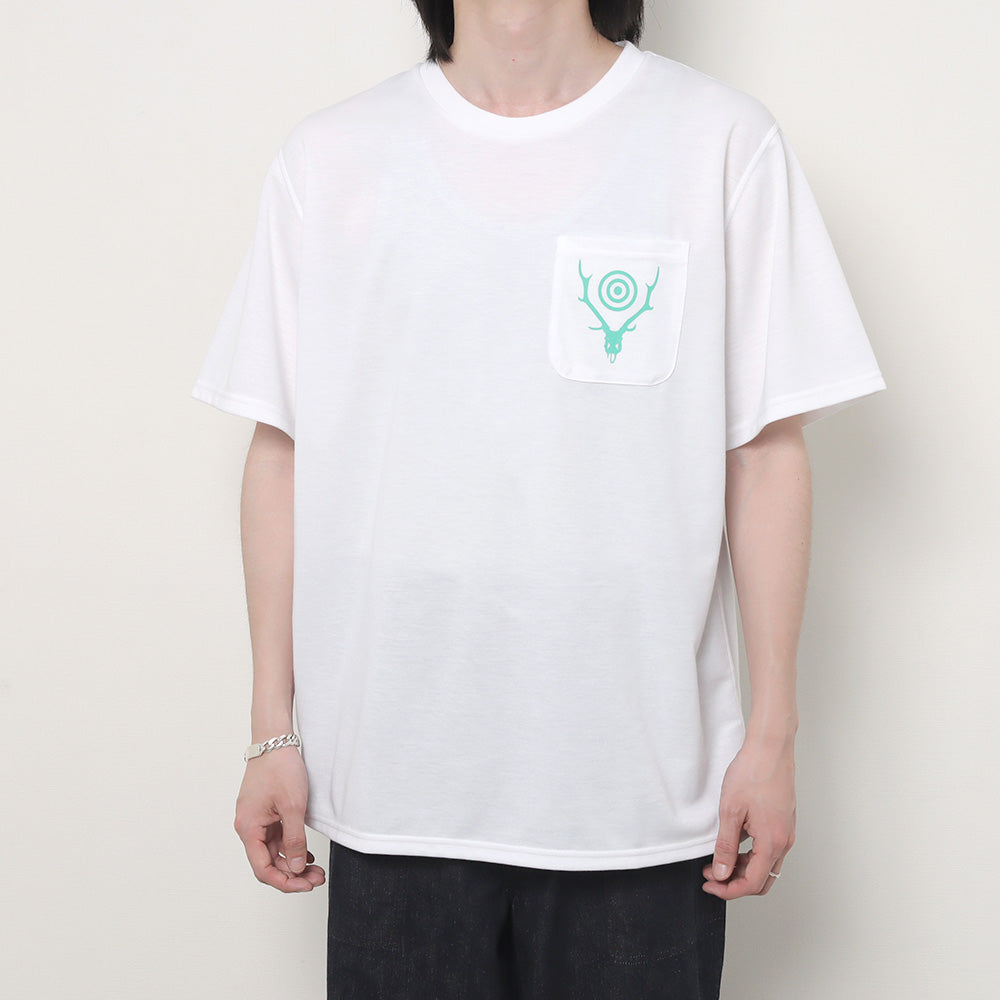 South2 West8 (サウスツー ウエストエイト) S/S Round Pocket Tee