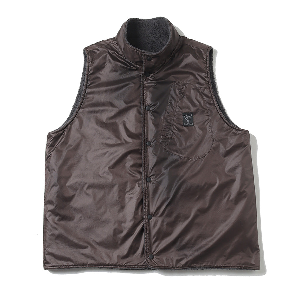 Reversible Vest - Poly Fleece / Nylon Ripstop