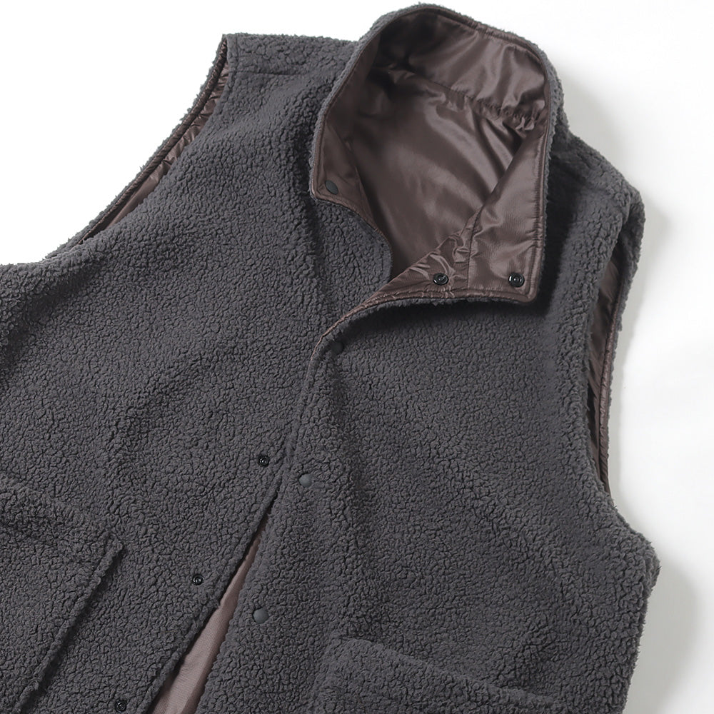 Reversible Vest - Poly Fleece / Nylon Ripstop