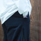 NEW RIB BAGGY PANTS - 60/10 French Terry -