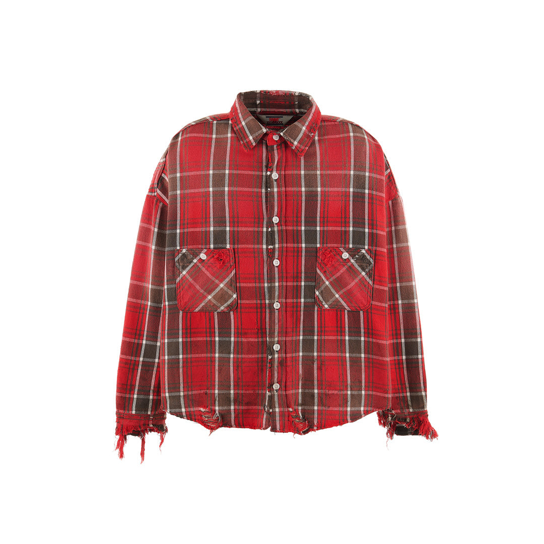 FRANNEL SHIRT / RED