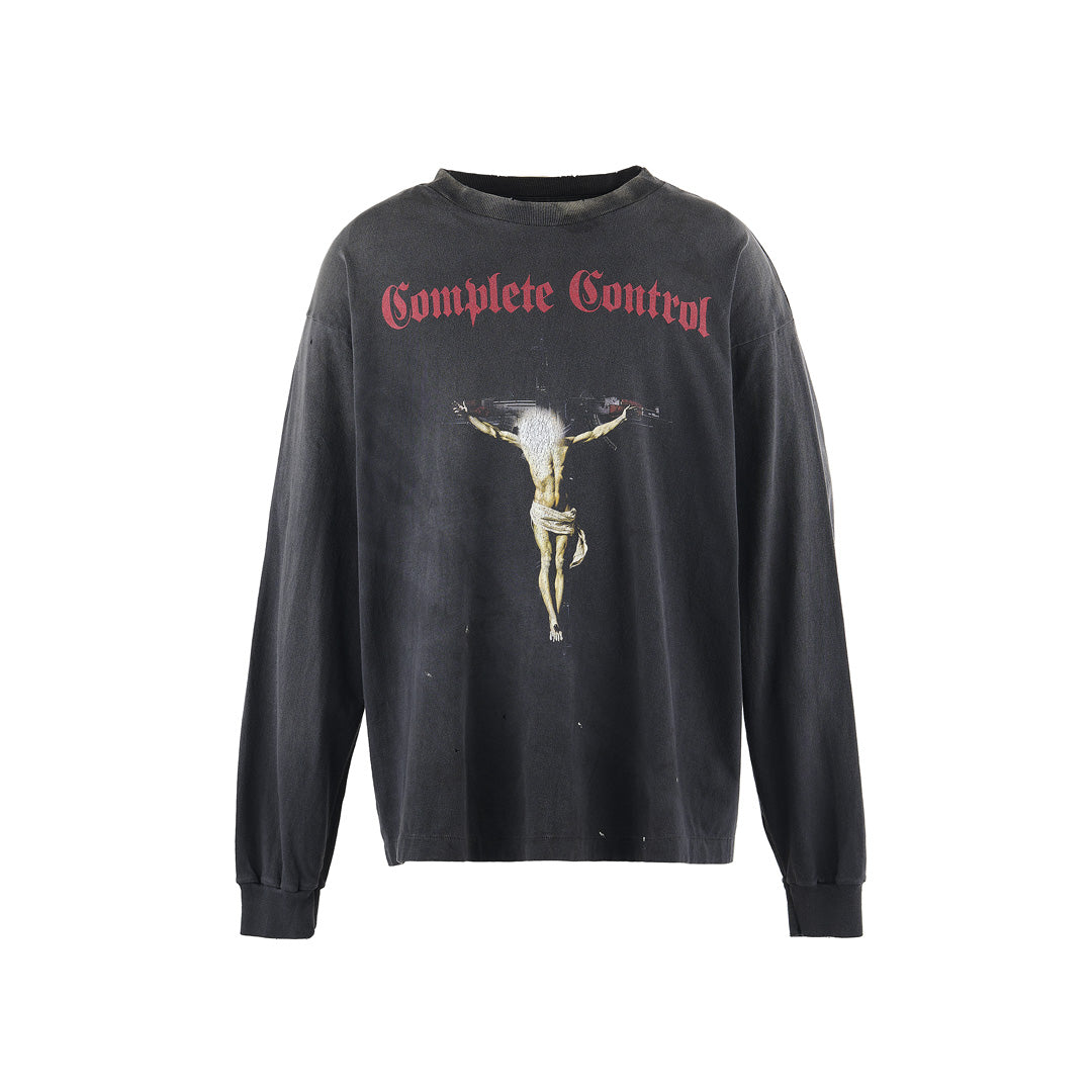 SAINT Mxxxxxx × Kosuke Kawamura L/S TEE COMPLETE CONTRL