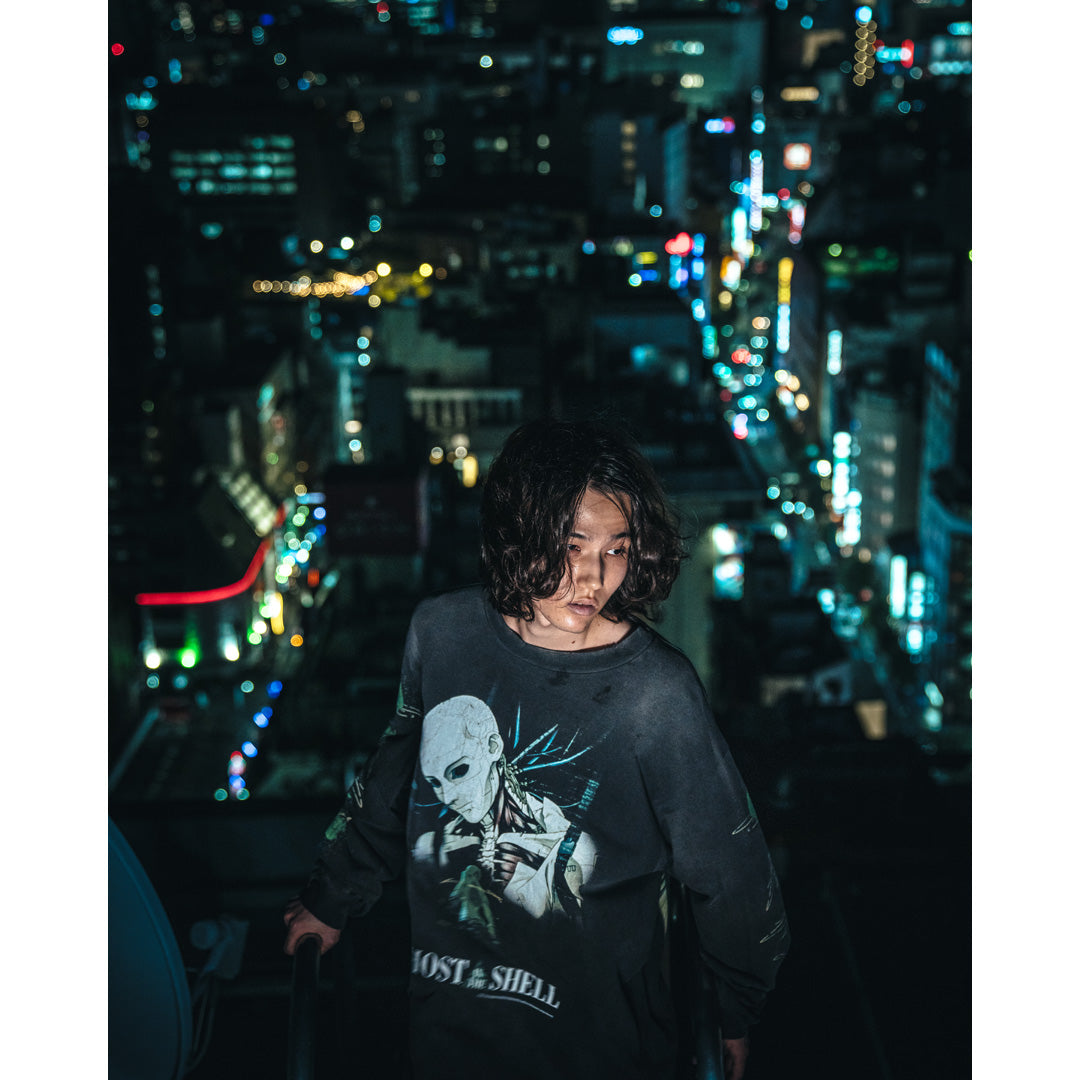 SAINT Mxxxxxx X Ghost in the Shell LS TEE GITS